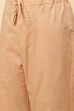 Red Cotton Straight Kurta Palazzo Suit Set image number 3