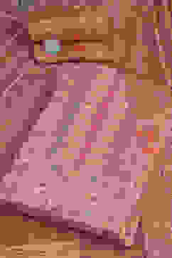 Pink Crepe Printed Unstitched Suit Set image number 0