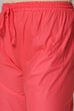 Pink Metallic Cotton Double Layered  Kurta Churidar Suit Set image number 3