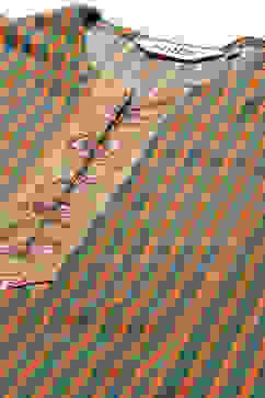 Green LIVA Straight Kurta Palazzo Suit Set image number 1