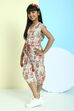 Off White Cotton Jumpsuit image number 3