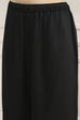 Black Viscose Rayon Relaxed Solid Suit Set image number 2