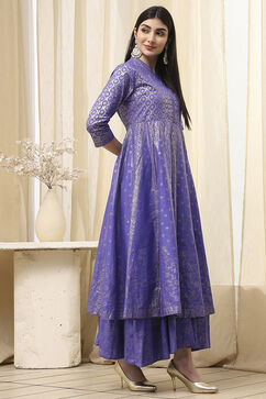 Lavender Cotton  Dress image number 2