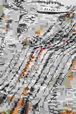 Brown Printed Straight Short Kurta image number 1