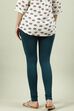 Camel Cotton Blend Solid Churidar image number 4