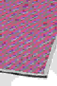 Red & Purple Art Silk Straight Kurta Garara Suit Set image number 6