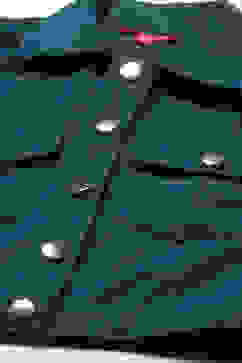 Teal Polyester Jacket image number 1