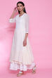 Off White Cotton Sharara image number 7