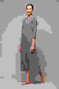 Navy Cotton Printed Sleepwear image number 2