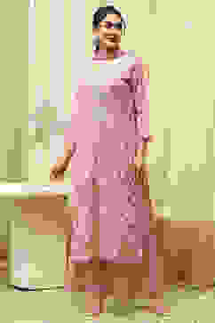 Coral Cotton Printed Unstitched Suit Set image number 7