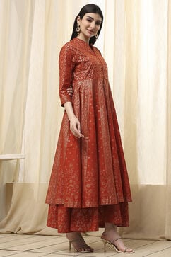 Terracotta Cotton  Dress image number 2