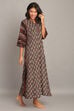 Blue Cotton Straight Printed Sleepwear image number 3