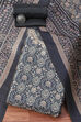 Grey Silk Blend Unstitched Suit Set image number 0