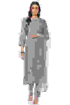 Multicolour Acrylic Unstitched Suit Set image number 0