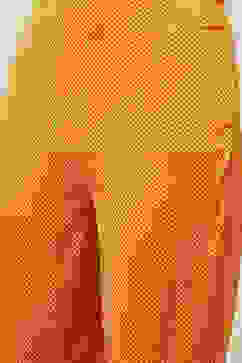 Yellow Silk Blend Straight Kurta Slim Pant Suit Set image number 2