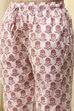 Blue Cotton Hand Embroidered Unstitched Suit Set image number 3