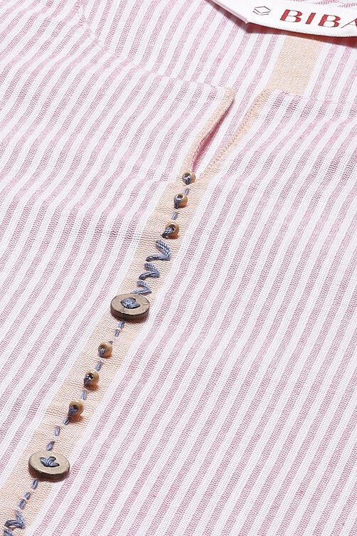 Natural Cotton Straight Kurta image number 1