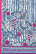 Blue Cotton A-Line Kurta Palazzo Suit Set image number 3
