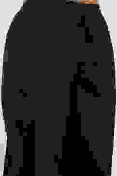 Black Cotton Straight Pant image number 1