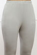 Camel Cotton Blend Solid Churidar image number 1