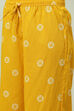 Black Cotton Straight Kurta Pants Set image number 2
