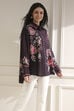 Brown Cotton Floral Printed Shirt image number 4