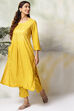 Blue Rayon Straight Kurta Pants Set image number 3