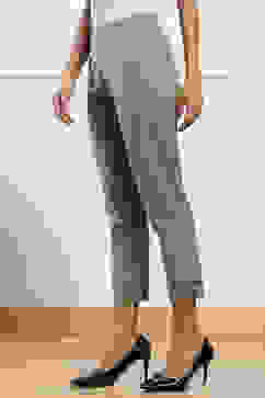 Green Bay Cotton Blend Solid Pants image number 2