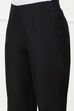 Black Art Silk Pants image number 1