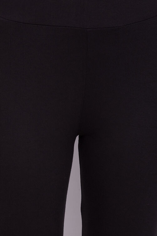 Yellow Viscose & Lycra Leggings image number 1