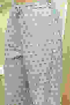 Green Cotton Screen Print Unstitched Suit Set image number 3