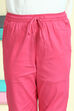 Blue Cotton Lycra Capris image number 1