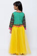 Multicolour Cotton Lehenga Set image number 4