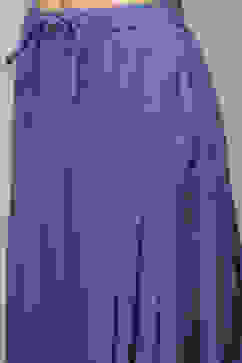 Blue Cotton Straight Kurta Cross Yoke Salwar Suit Set image number 3