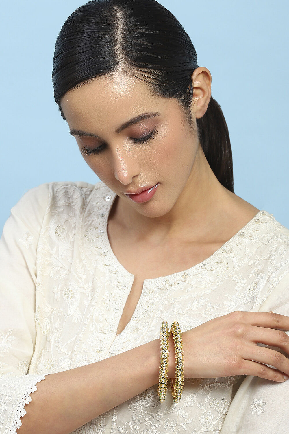 Green Alloy Bangle image number 3