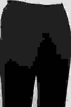 Black Viscose Lycra Solid Pant image number 1