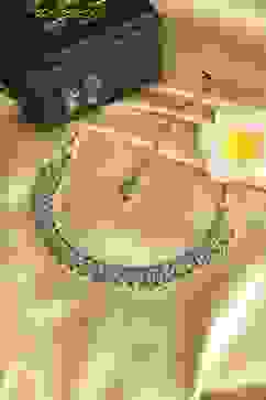 Light Pink Alloy Necklace Set image number 2