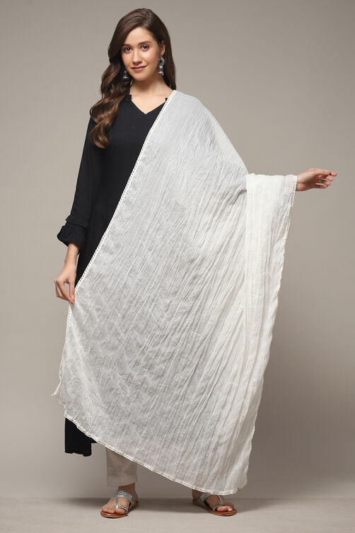 Sky Blue Cotton Dupatta image number 0