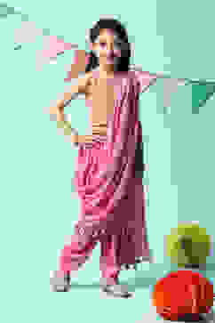 Violet Cotton Straight 3 Piece Set image number 6