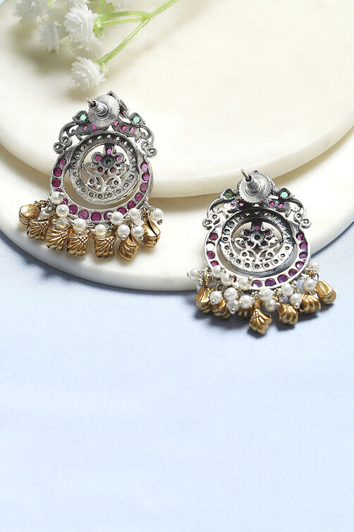 Green Pink Brass Studs image number 2