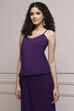 Purple Art Silk Straight Kurta Pants Set image number 7