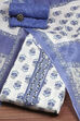 Orange Cotton Printed Embroidered Unstitched Suit Set image number 0