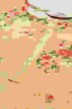 Yellow Viscose A-Line Kurta Pants Suit Set image number 1