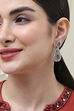 Red Alloy Drop & Danglers image number 1