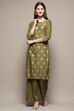 Light Pink Rayon Straight Kurta Palazzo 2 Piece Set image number 6