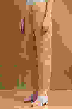 Gold Jacquard Pants image number 2