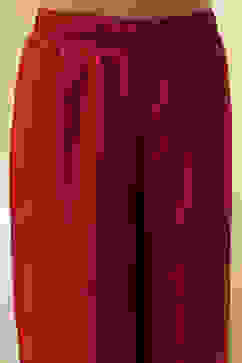 Red Cotton Foil Printed Kalidar Suit Set image number 2