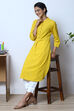 White Cotton Yarndyed Kurta image number 0