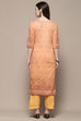 Blue Cotton Blend Digital Print Unstitched Suit Set image number 6