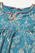 Berry Pink Rayon Flared Printed Kurta Set image number 1